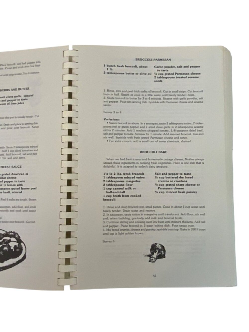Fresh Ideas For Vegetable Cooking By Georgia Massie Signed Spiral-Bound 1985 - Picture 6 of 14